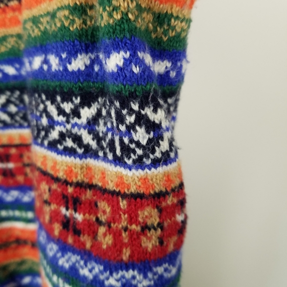 Tommy Hilfiger Fair Isle Boat Neck Sweater, Sz L - Picture 3 of 8